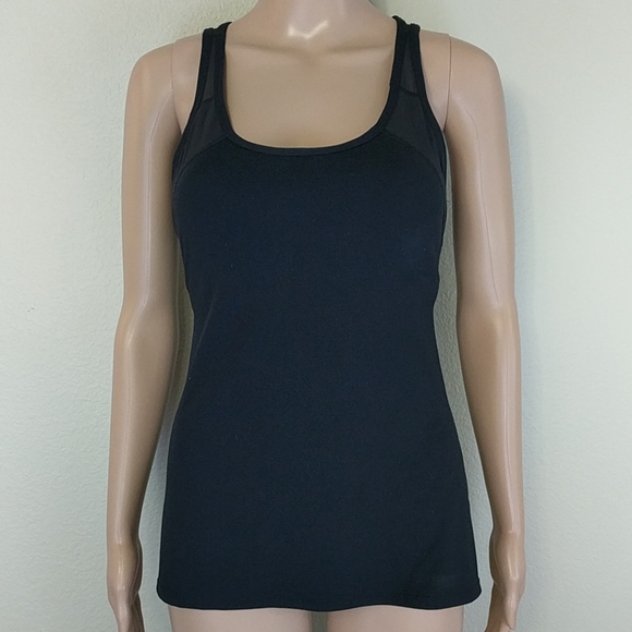 [Fabletics] Mesh Open Strap Back Bra Tank XS - Picture 2 of 5